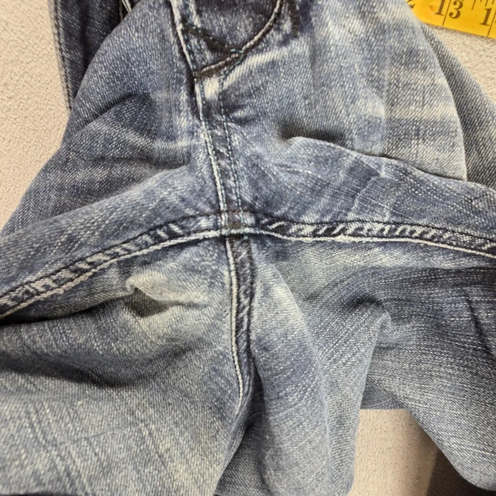 Diesel Jeans Mens 30x30 Blue Larkee Regular Straight Stretch Button Fly 008B2